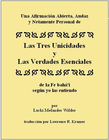 Tres Unicidades - Front Cover